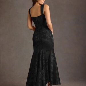 Azazie Black Backless Dress